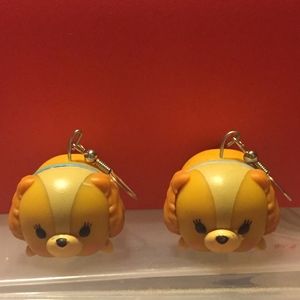 Tsum Tsum Lady and the Tramp Earrings
